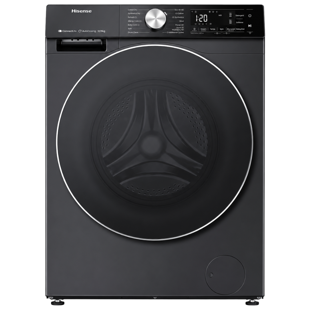 HISENSE WASHER DRYER 12KG/8KG SMART